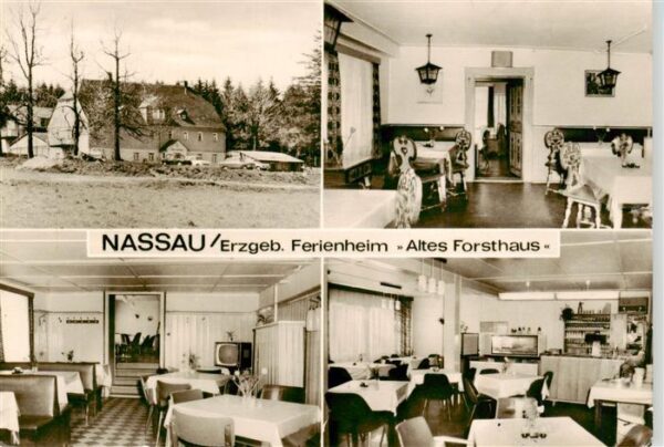 Nassau Erzgebirge Ferienheim Altes Forsthaus Gastraeume