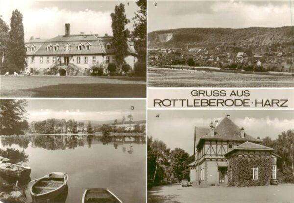 Rottleberode Ferienheim uebersicht Gondelteich Bahnhof