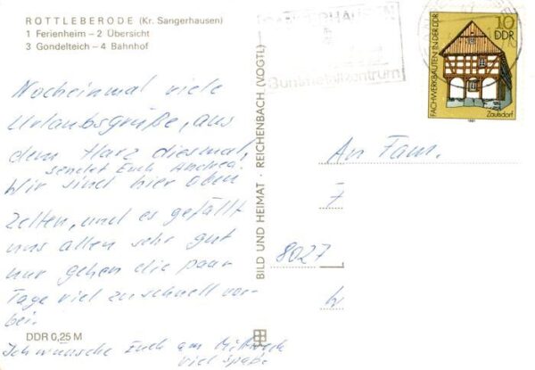 Rottleberode Ferienheim uebersicht Gondelteich Bahnhof – Bild 2