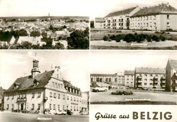 Belzig Bad Marktplatz Goethestrasse Haus Wohnsiedlung