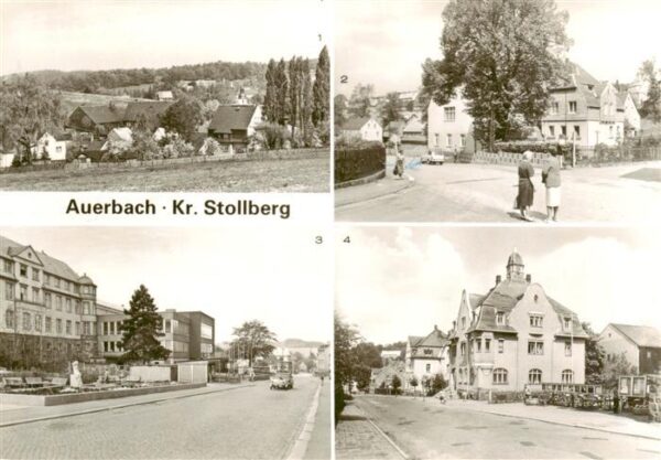 Auerbach  Vogtland Teilansicht Ferienheim der Land und Nahrungsgueterwirtschaft