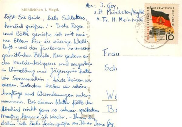 Muehlleithen Klingenthal Panorama – Bild 2