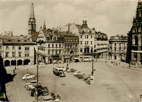 Liberec Reichenberg namesti Bojovniku za mir