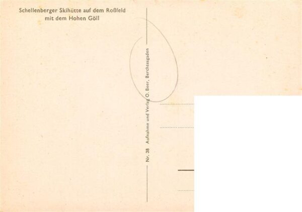 Berchtesgaden Schellenberger Skihuette auf dem Rossfeld mit dem Hohen Goell – Bild 2