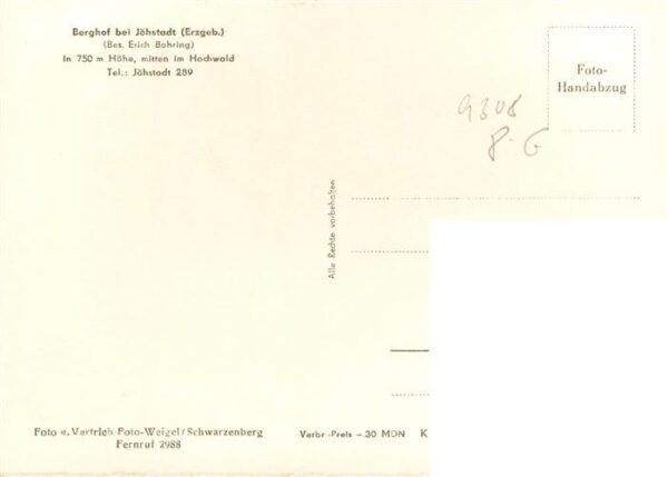 Joehstadt Berghof im Hochwald Winterlandschaft – Bild 2