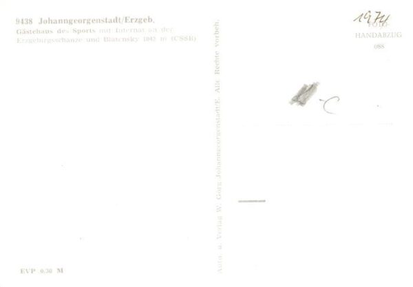 Johanngeorgenstadt Gaestehaus des Sports Internat an der Erzgebirgsschanze und B – Bild 2