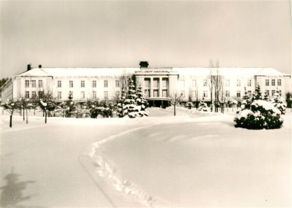 Antonshoehe Breitenbrunn Kneipp-Sanatorium Winterlandschaft