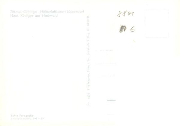 Lueckendorf Haus Ruediger am Hochwald Zittauer Gebirge – Bild 2