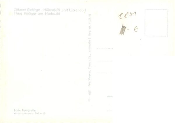 Lueckendorf Haus Ruediger am Hochwald Zittauer Gebirge – Bild 2