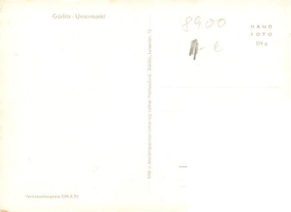Goerlitz  Sachsen Untermarktlauben mit Peterskirche – Bild 2