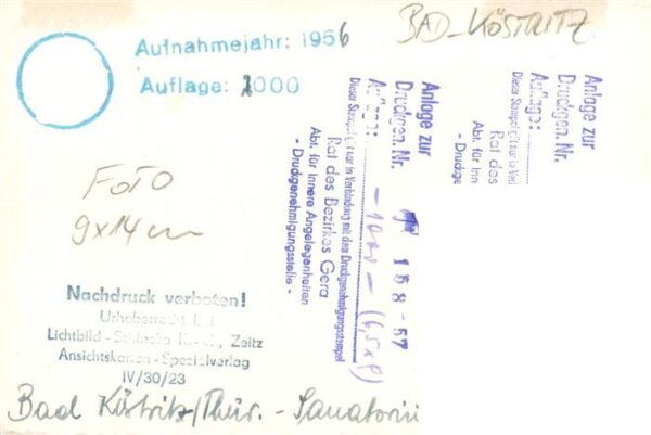 Bad Koestritz Sanatorium – Bild 2