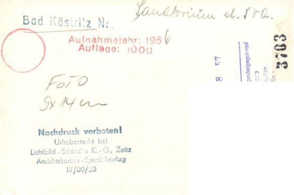Bad Koestritz Sanatorium – Bild 2