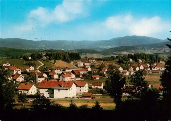 Langdorf Regen mit Blick zum Rachel