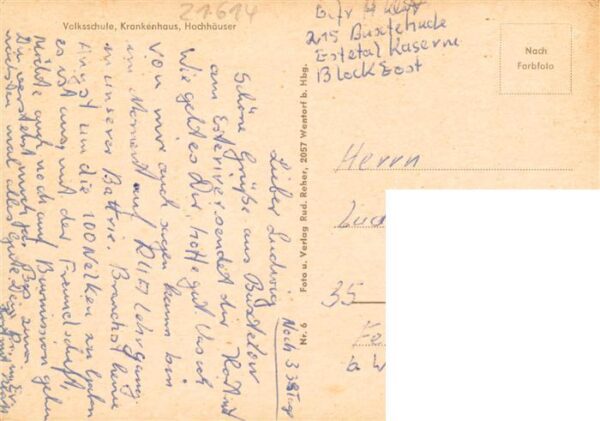 Buxtehude Volksschule Krankenhaus Hochhaeuser – Bild 2