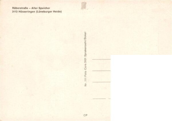 Hoesseringen Raeberstrasse Alter Speicher – Bild 2