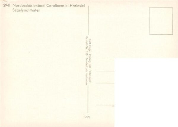 Carolinensiel-Harlesiel Ostfriesland Segelyachthafen – Bild 2