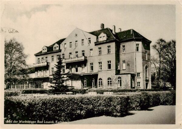 Bad Lausick Bad der Werktaetigen Kurhaus