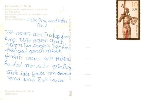 Hinternah Bungalows des Ferienheims Friedrich List Ferienheim Friedrich List Par – Bild 2