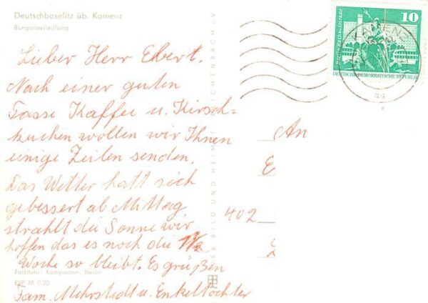 Deutschbaselitz Kamenz Bungalowsiedlung – Bild 2