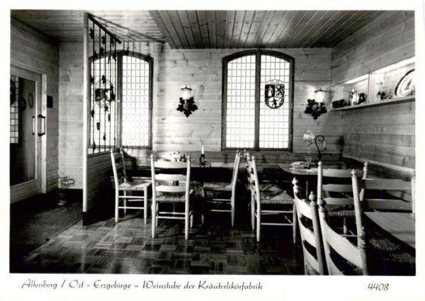 Altenburg  Thueringen Weinstube der Kraeuterlikoerfabrik