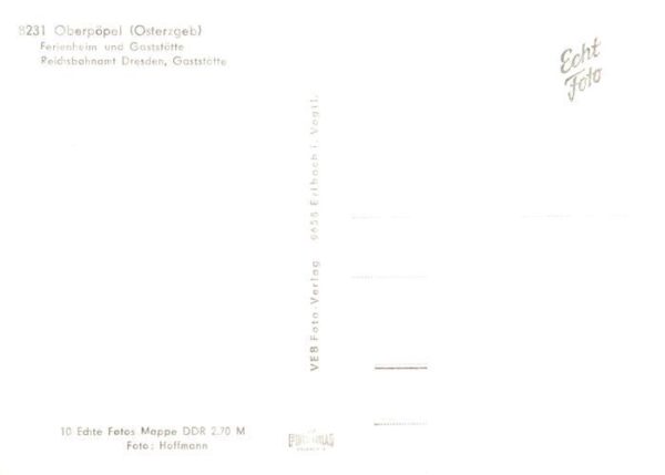Oberpoebel Schmiedeberg Ferienheim und Gaststaette – Bild 2