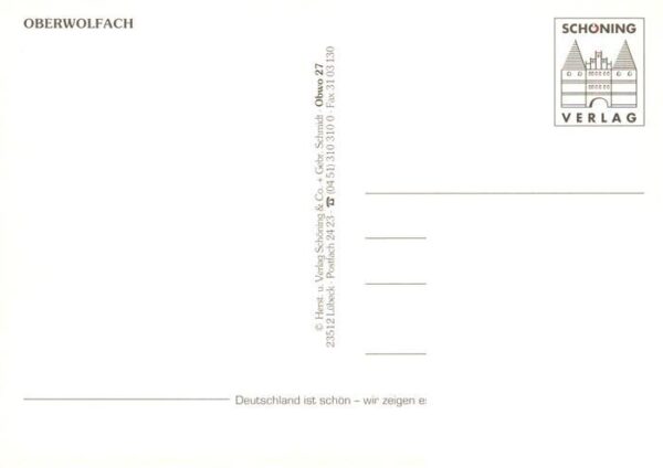 Oberwolfach Kirche Kinzigpartie Ortsansicht – Bild 2