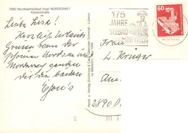 Norderney Nordseebad Kaiserstrasse – Bild 2