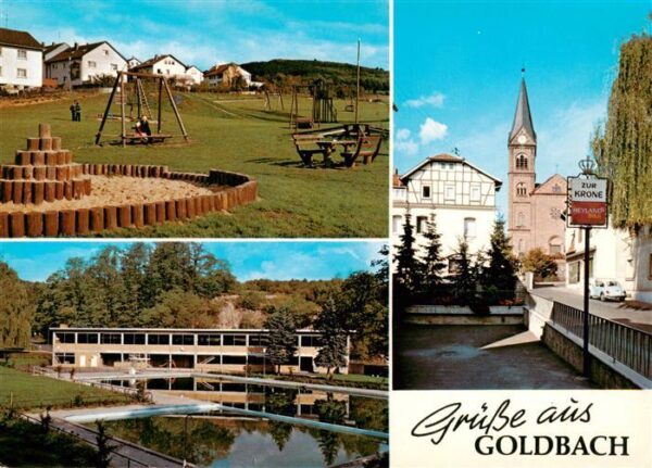 Goldbach Aschaffenburg Spielplatz Schule Kirche