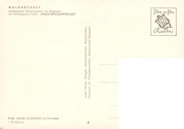 Waldaschaff Fliegeraufnahme mit Haus Spessartblick – Bild 2