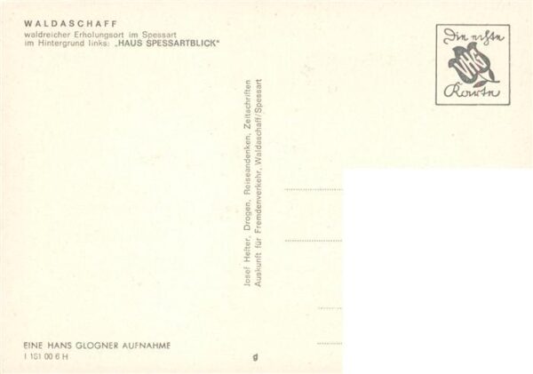 Waldaschaff Fliegeraufnahme mit Haus Spessartblick – Bild 2