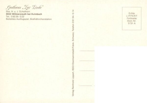 Willmersreuth Gasthaus zur Linde – Bild 2
