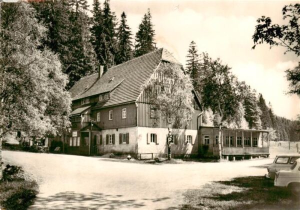 Baerenfels Erzgebirge Altenberg Waldgaststaette Putzmuehle