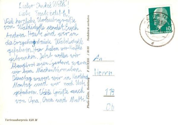 Waldidylle Altenberg Erzgebirgsbaude – Bild 2