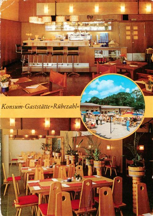 Berlin Konsum Gaststaette Ruebezahl Bar Gastraum