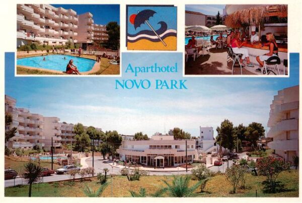 Paguera Mallorca Islas Baleares ES Aparthotel Novo Park Pool Bar