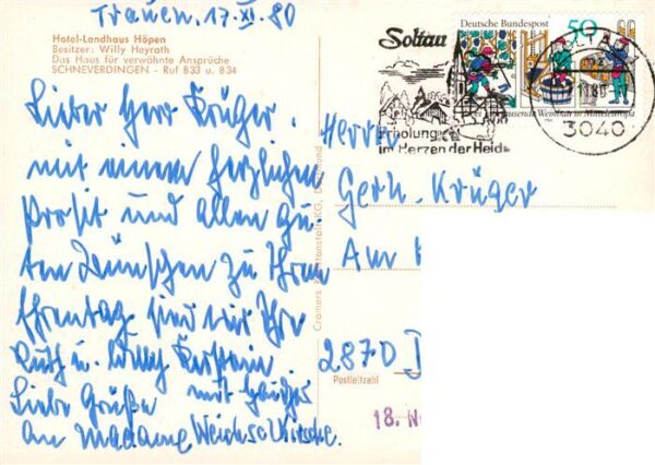Schneverdingen Hotel Landhaus Haepen Gastraum – Bild 2