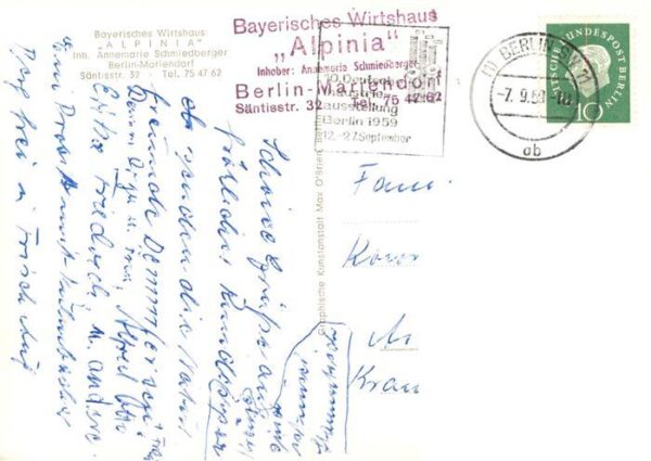 Mariendorf Berlin Bayerisches Wirtshaus Alpinia Gastraeume – Bild 2