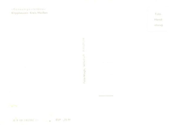 Klipphausen Sachsen Konsumgaststaette Gaststube – Bild 2