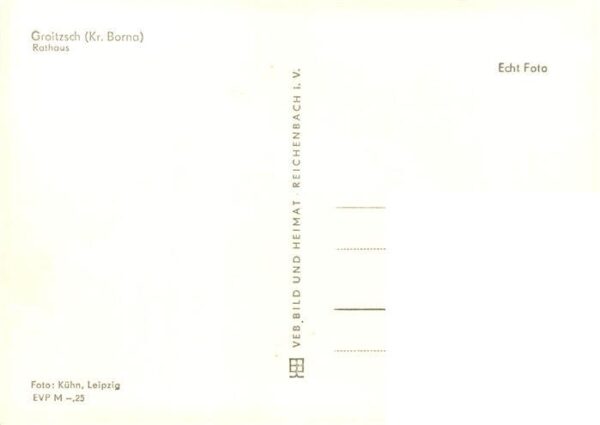Groitzsch Borna Rathaus – Bild 2
