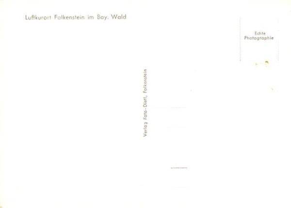 Falkenstein Bayerischer Wald Panorama Burgaussicht Klause Burgblick Himmelsleite – Bild 2