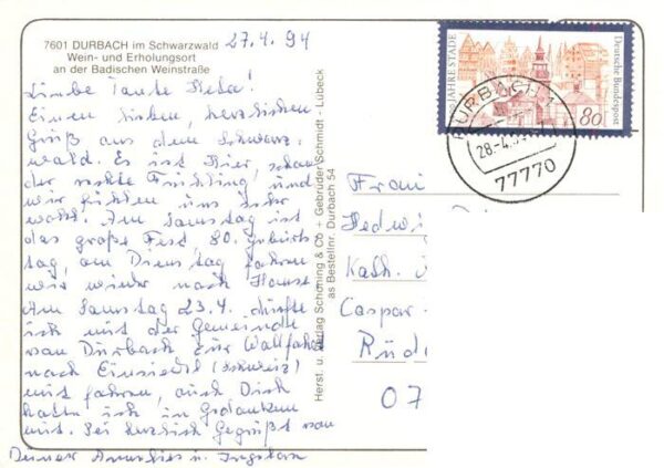 Durbach Schwarzwald Offenburg Fliegeraufnahme – Bild 2