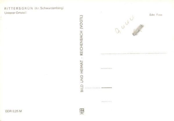 Rittersgruen Unterer Ortsteil Panorama – Bild 2
