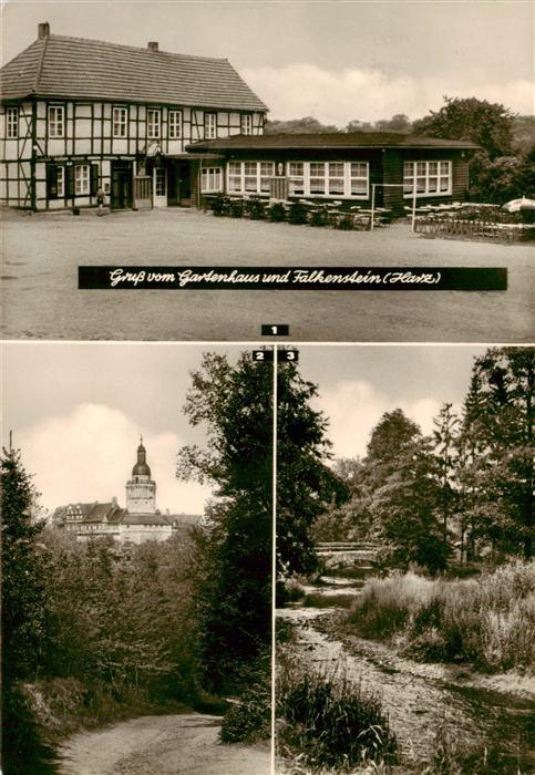 Falkenstein Harz HOG Gartenhaus Burg Falkenstein Selkemuehle